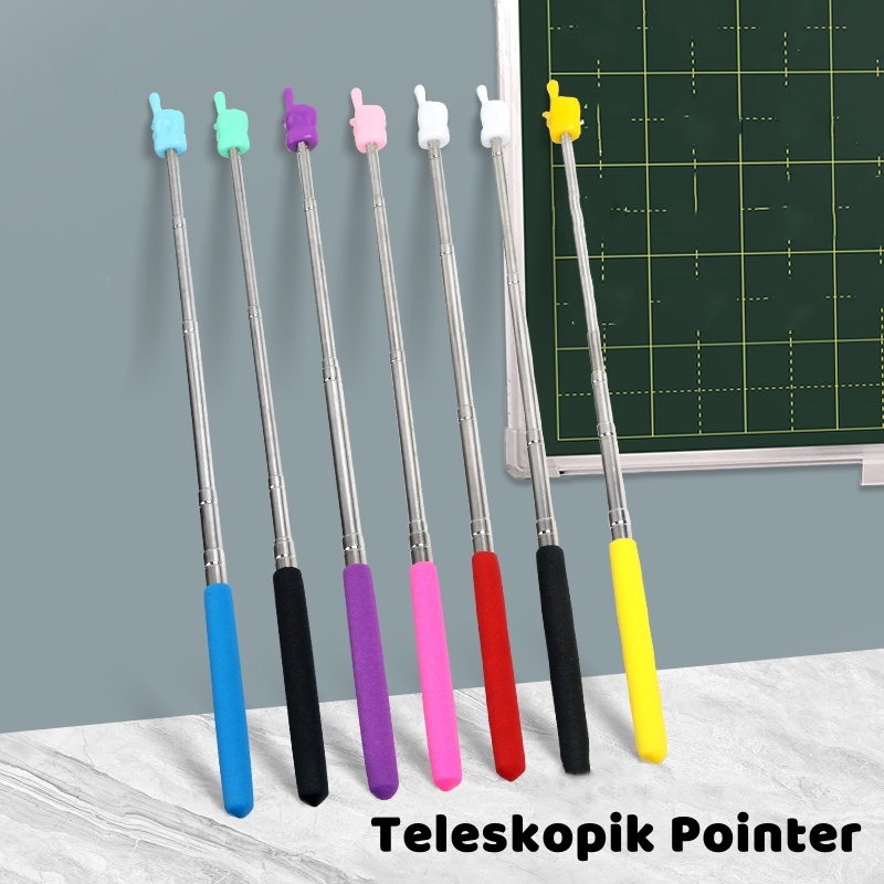 

TONGKAT JARI PENUNJUK BACA BUKU ANAK 55CM /TUNJUK PAPAN TULIS PANJANG BANTU MENGAJAR / TELESKOPIK POINTER UNTUK KANTOR SEKOLAH GURU PELAJAR ANAK