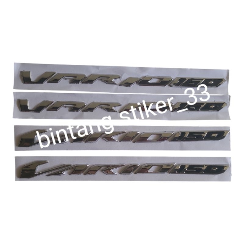 emblem vario chrom 150.160/emblem timbul  vario chrom 150 160/emblem vario
