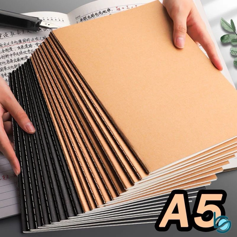 

Note Book Buku Tulis Catatan Notebook KRAFT A5 KOTAK Grid Isi 36 Lembar