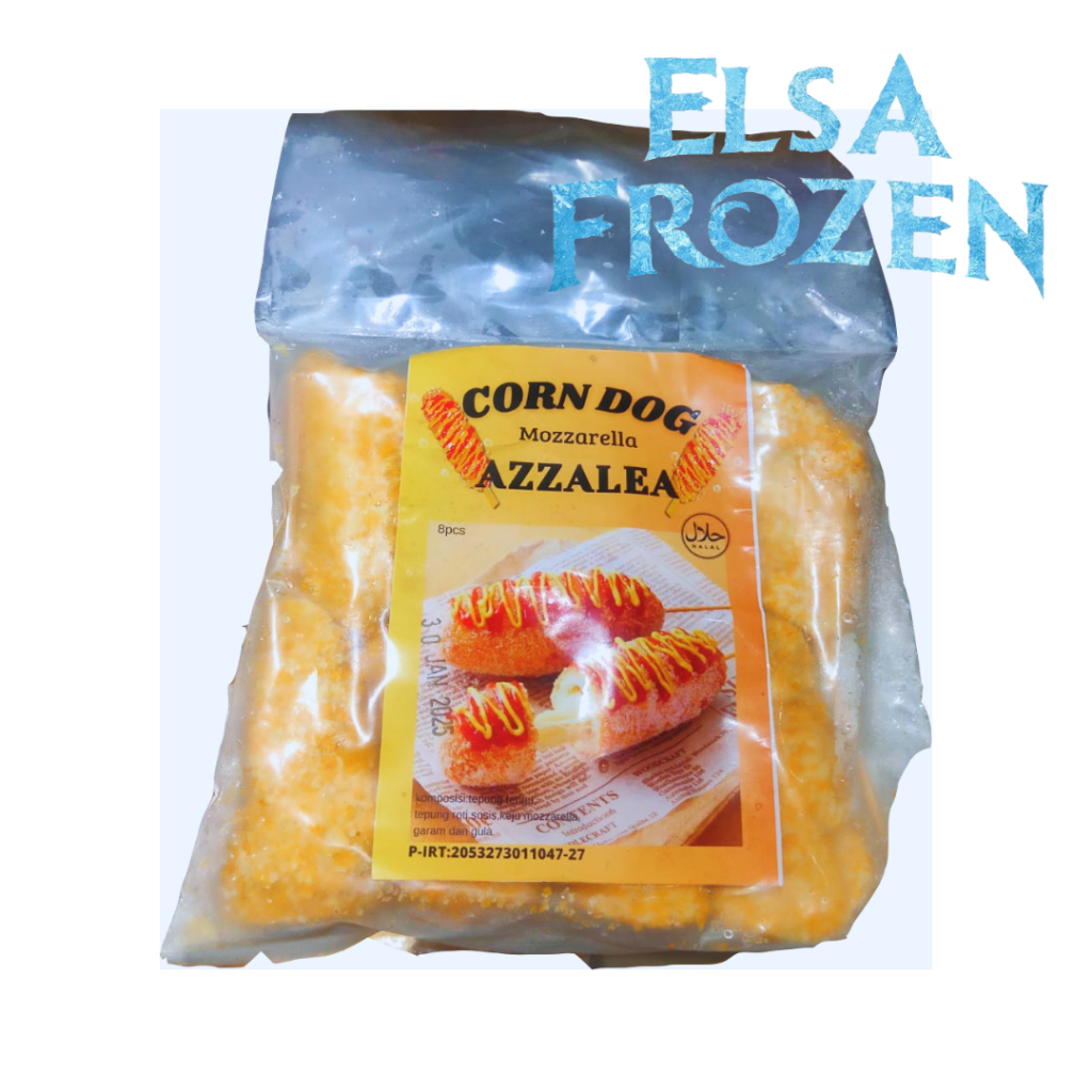 

AZZALEA CORN DOG MOZZARELLA STIK ISI 8 PCS/CORNDOG