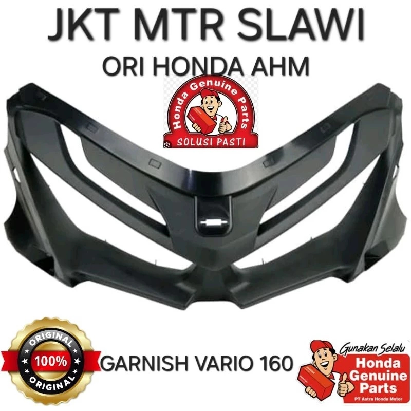 64303-K2S-N00ZA Garnish front dudukan lampu depan vario 160 new ori ahm