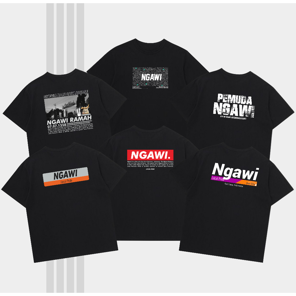 Kaos Ngawi Tshirt Kota Ngawi Ngawi Ramah