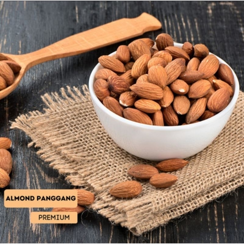 

KACANG ALMOND PANGGANG PREMIUM 250gr, 500gr