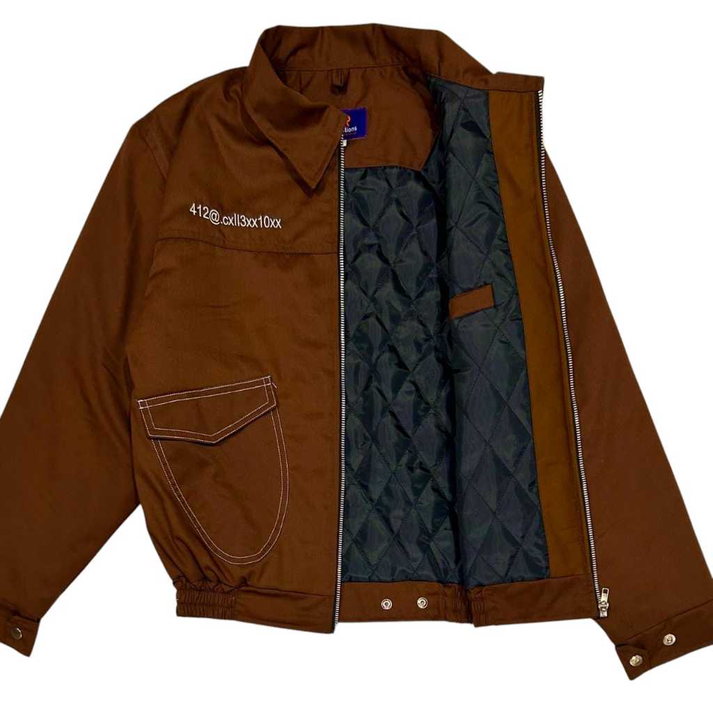 JACKET BOXY STYLE (Work Jacket Boxy Style) Jacket Pria