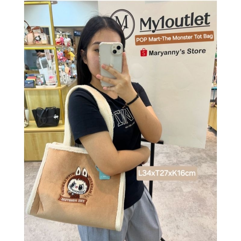 Maryanny's Store : POPMART TOTE BAG, ORIGINAL POPMART