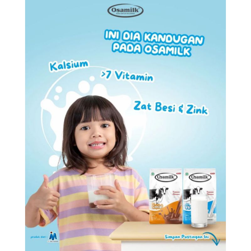 

BELI 2 LEBIH MURAH!!OSAMILK SUSU PENGGEMUK BADAN PENAMBAH NAFSU MAKAN SUSU SEHAT ANAK DAN DEWASA