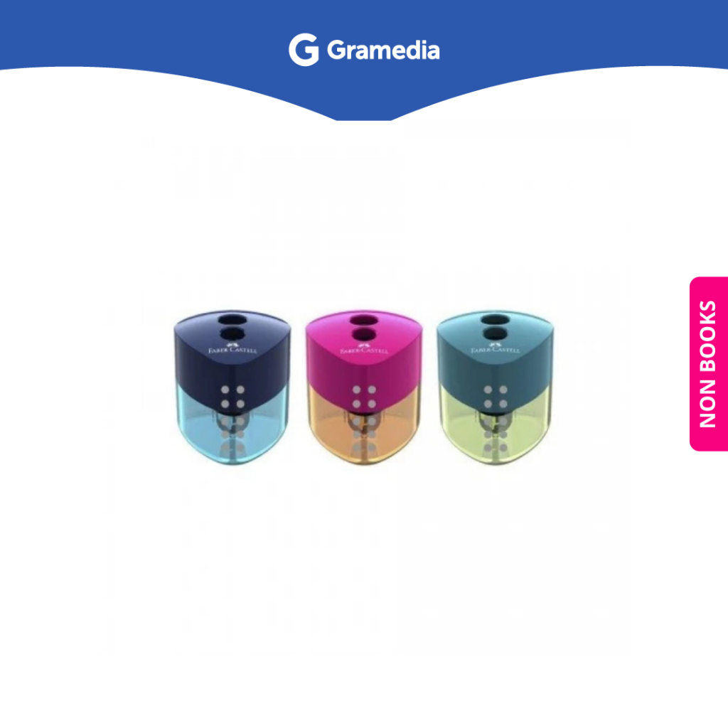 

Gramedia Depok - FABER CASTELL GRIP AUTO SHARPERNER (Rautan)