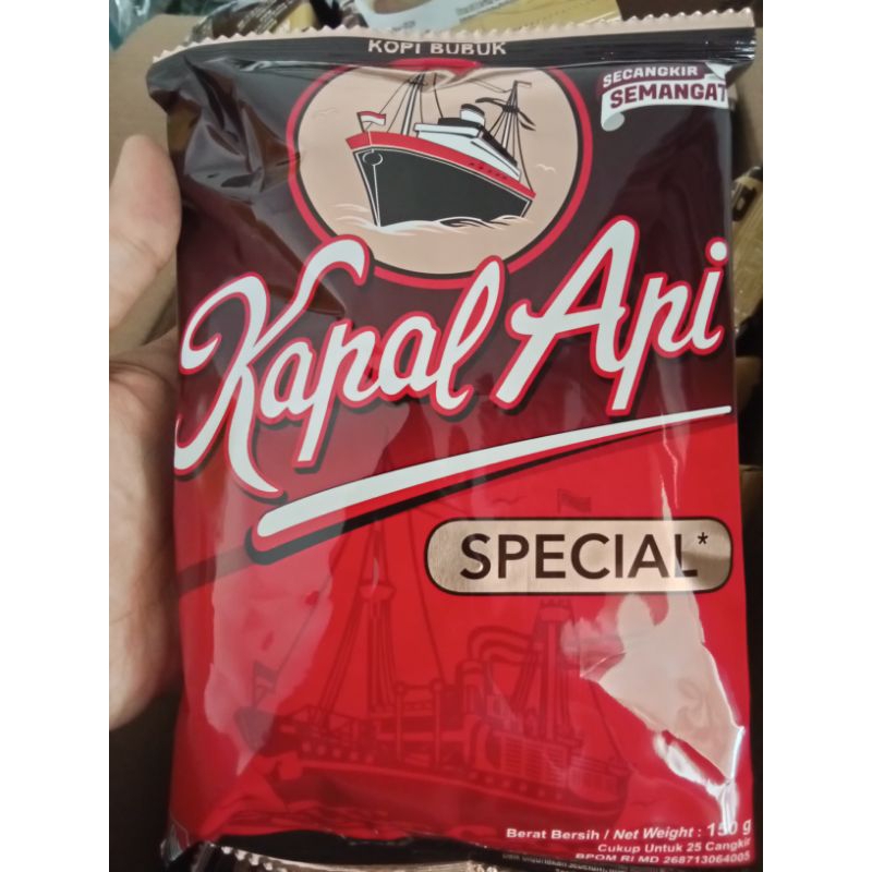 

KOPI KAPAL API SPESIAL | BERAT 150gr