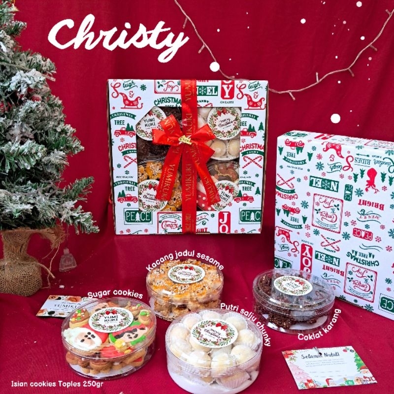

Paket Hampers Cookies Natal [Paket Christy] by YUMIKUKI