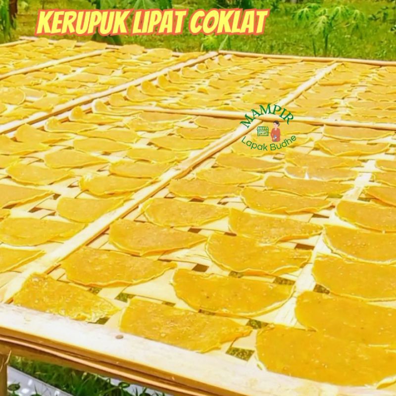 

KerupukLipatCoklatKetumbar/Kerupuk Lipat/Kerupuk Coklat isi 20 pcs