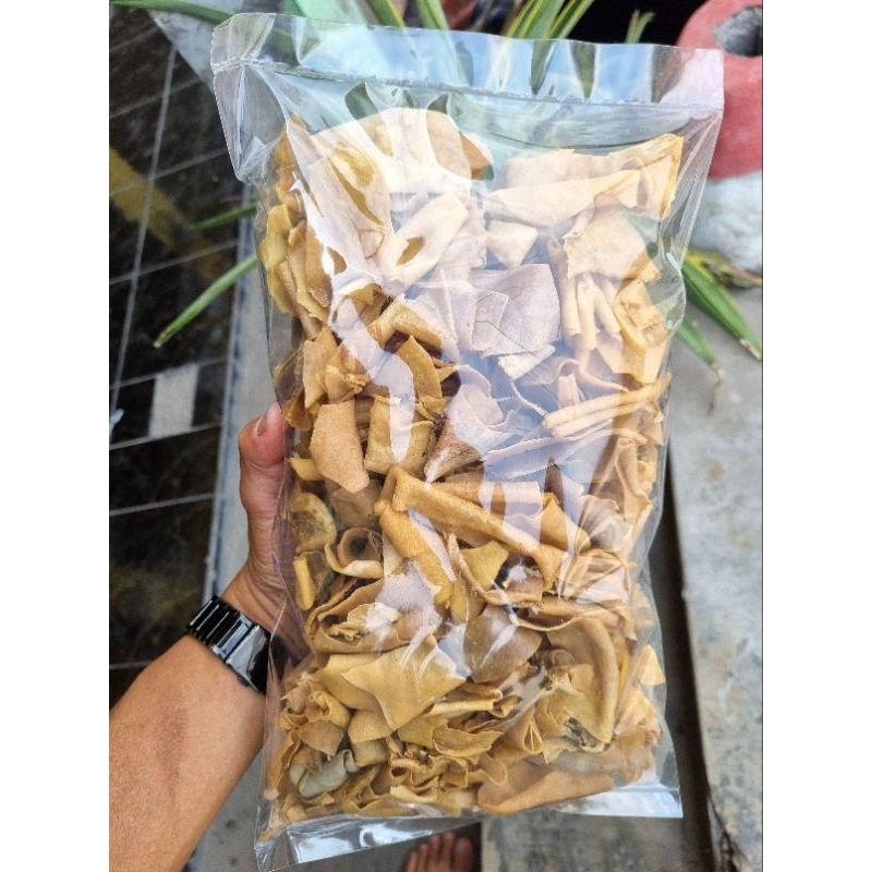

Ukf5Pc6F4H (Kuliner.Kita) Kerupuk/Krecek Rambak Kulit Sapi Asli Lokal Tipis