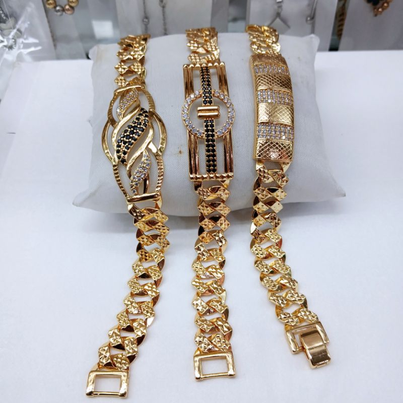 GELANG RANTE PLAT MOTIF/GELANG DEWASA