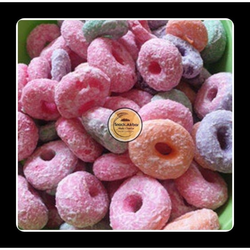 

Getas Donat manis 250gr/getasdonatenakmurah/camilanenakmurah/snackmurah