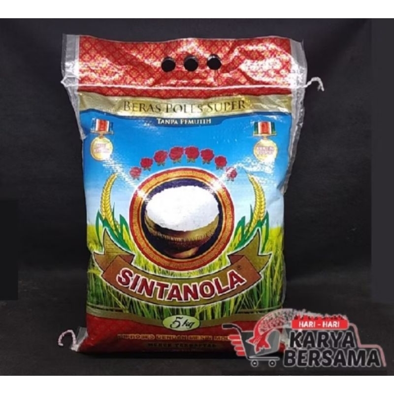 

Beras Sintanola 5kg x 3