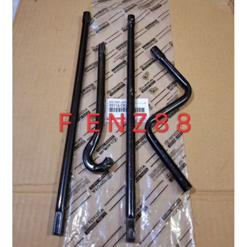 GAGANG DONGKRAK TIANG PUTARAN DONGKRAK BAN SEREP INNOVA FORTUNER UNIVERSAL