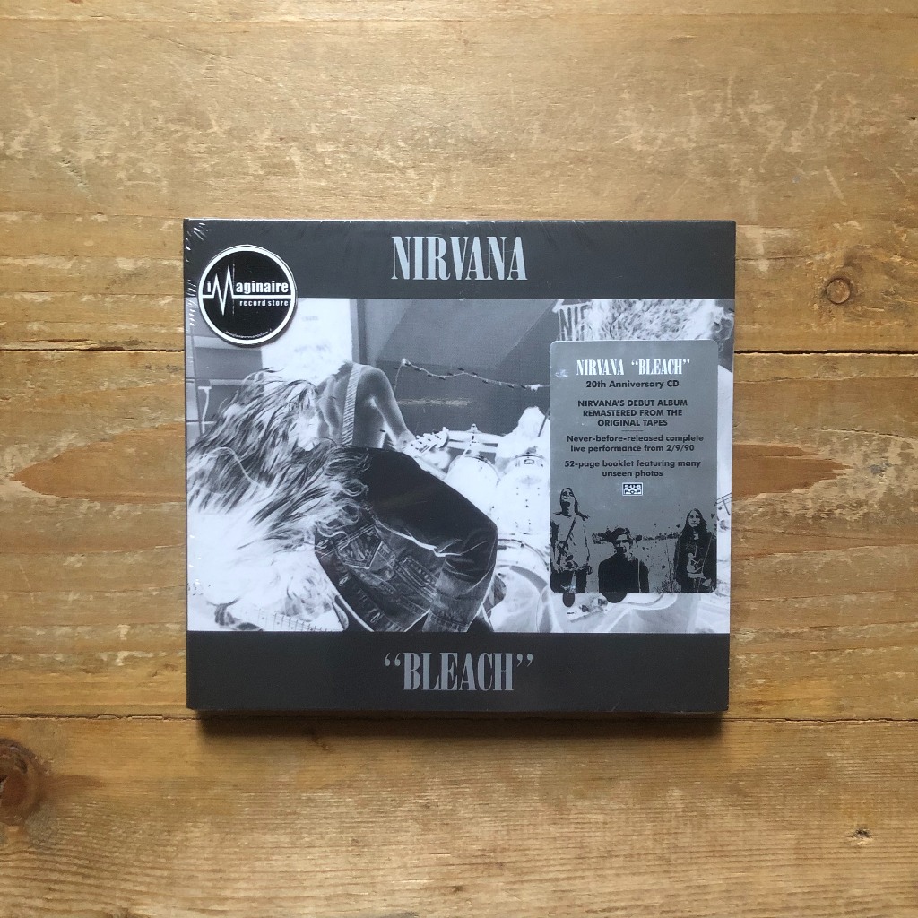 CD Import Nirvana ‎- Bleach -Deluxe Edition- CD with a 52-page photo booklet Impor Original