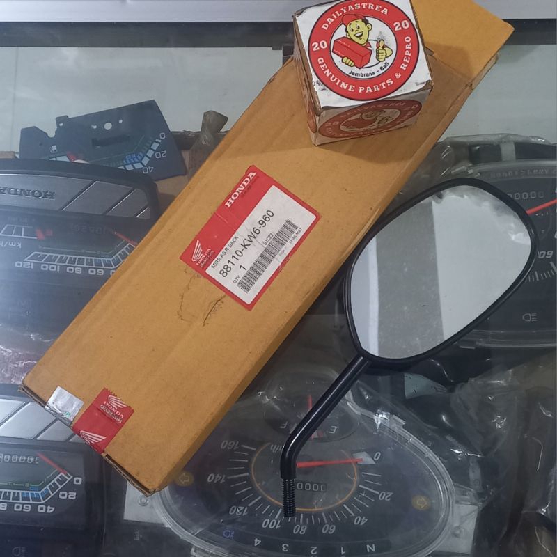 MIRROR R BACK KACA SPION KANAN HONDA NSR 150 R RR ORIGINAL ORI AHM 88110-KW6-960