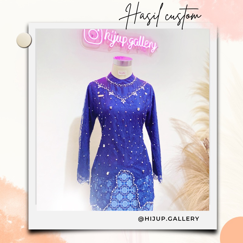 JASA JAHIT CUSTOM KEBAYA WISUDA / DRESS BRIDESMAIDS / SERAGAM IDUL FITRI