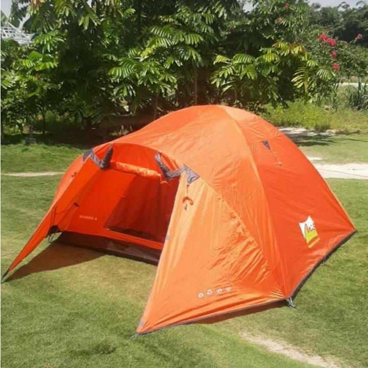 Tenda Borneo 4P Orange Second