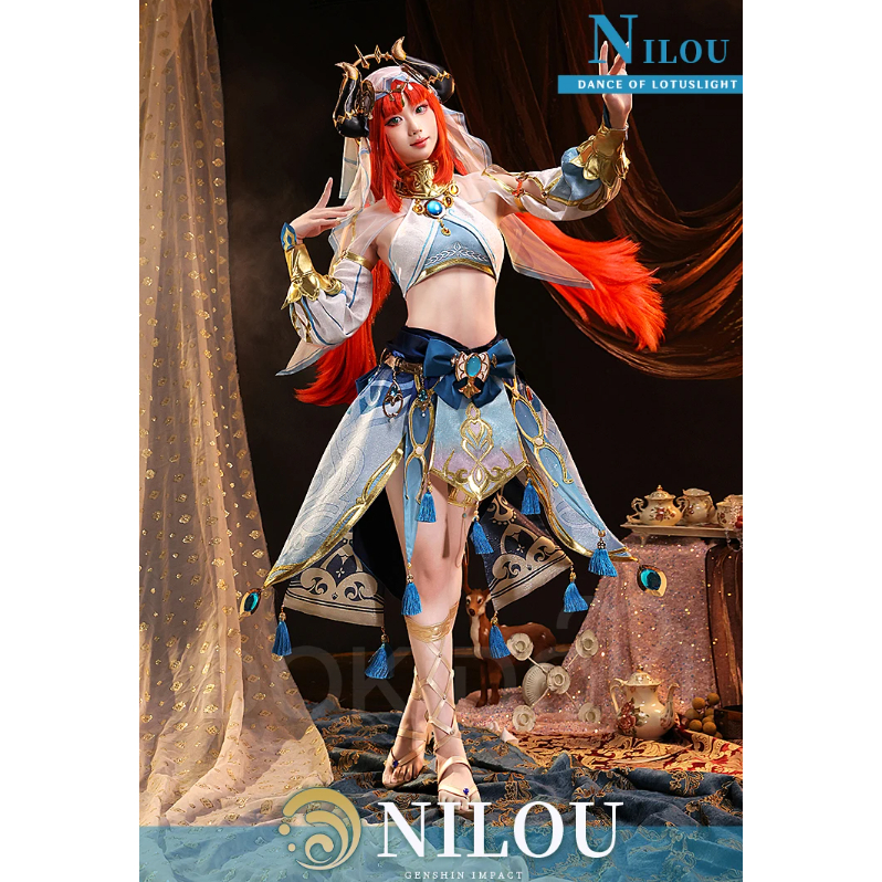 Nilou Cosplay Game Genshin Impact Cosplay Costume DokiDoki-SR Sumeru Nilou Genshin Impact Cosplay Co