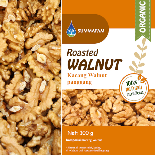

summafam kacang walnut panggang -kacang kenari panggang walnut roasted