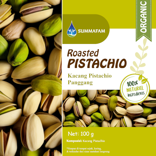 

summafam kacang pistachio panggang - pistachio roasted- kacang fustuk