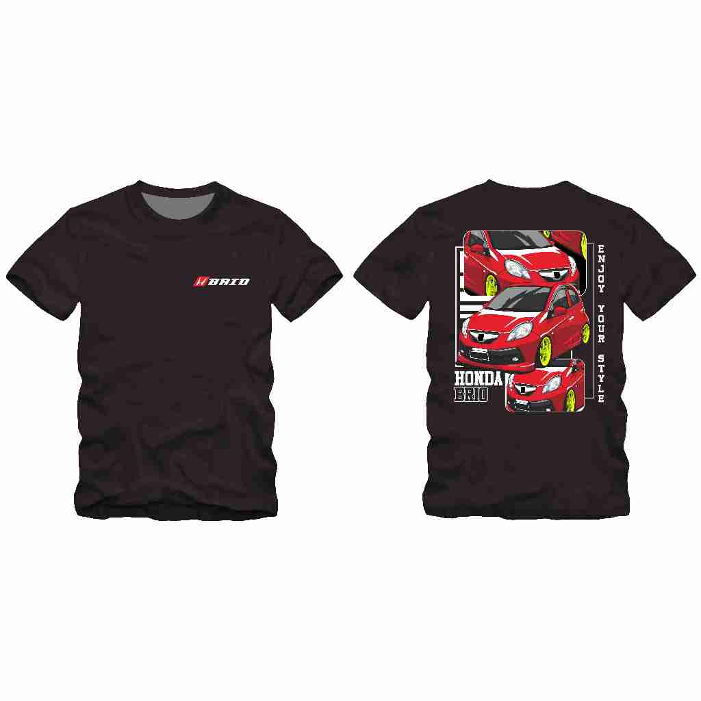 KAOS BRIO VIRAL//MODIFIKASI//KAOS MOBIL/MOTOR KEREN