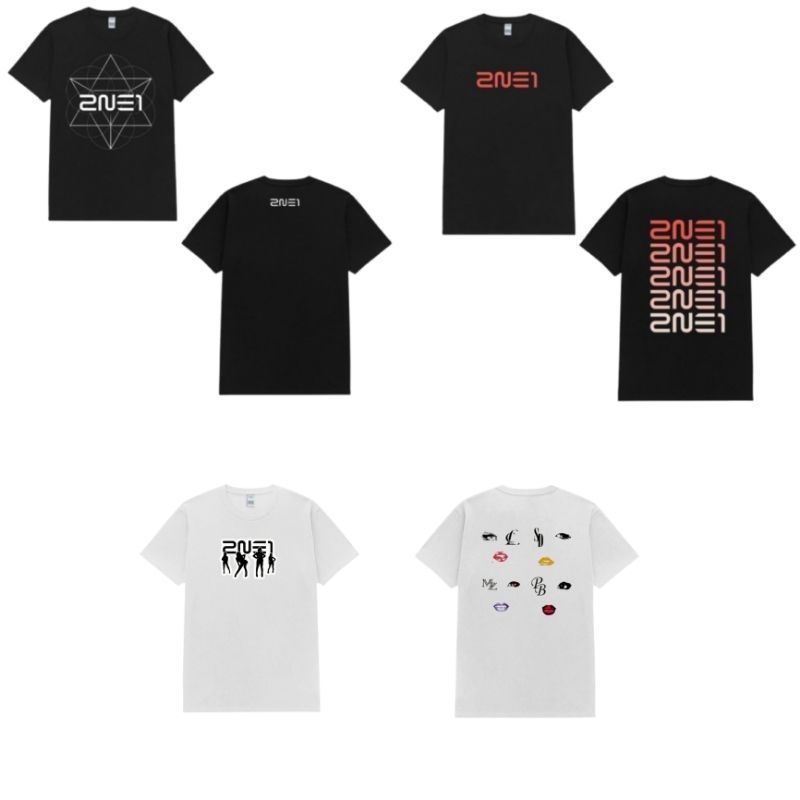 Trendrock - Kaos 2NE1 COME BACK TOUR  2024 IN JAKARTA | Baju KPOP 2NE1 DARA MINZY CL PARK BOM Premiu