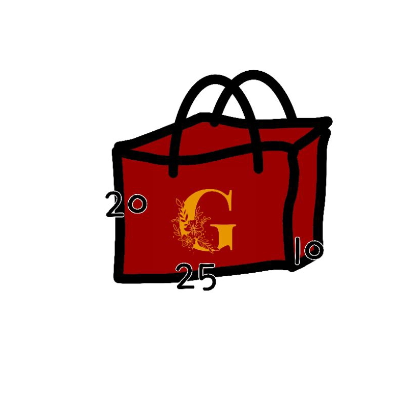 

paperbag merah 25 x 10 x 20 sablon