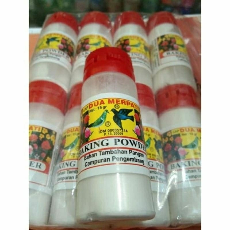 

Baking Powder Cap Dua Merpati 15gr