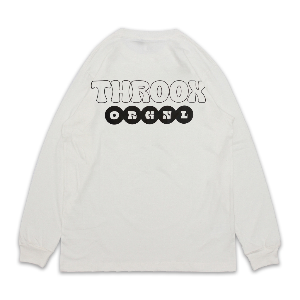 Throox Longsleeve || Throox Kaos Lengan Panjang Martinelli White