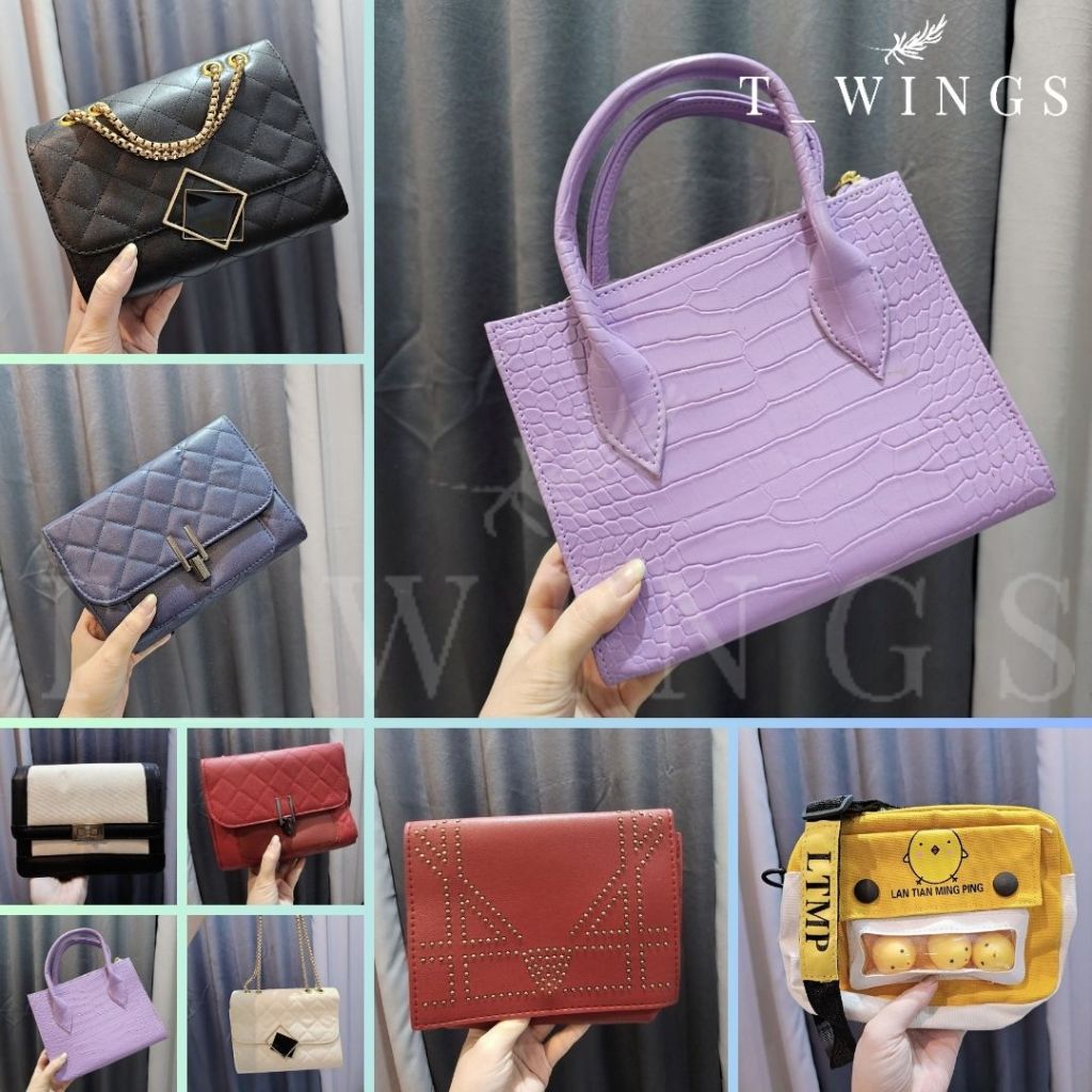 [ TWD_01 ] CUCI GUDANG BANYAK MACAM SLING BAG WANITA / TOTE BAG / TAS WANITA IMPORT