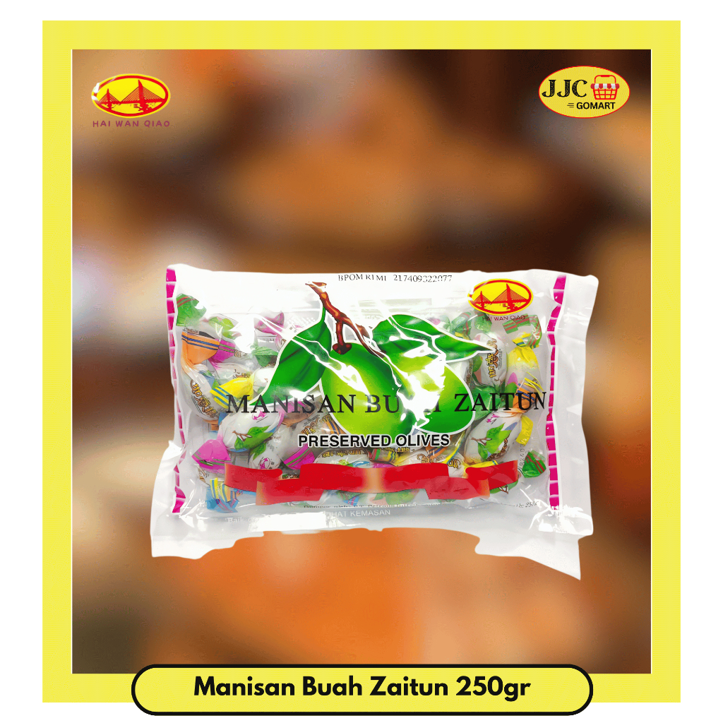 Han Wan Qiao Manisan Buah Zaitun 250gr | Manisan Buah | Buah Zaitun