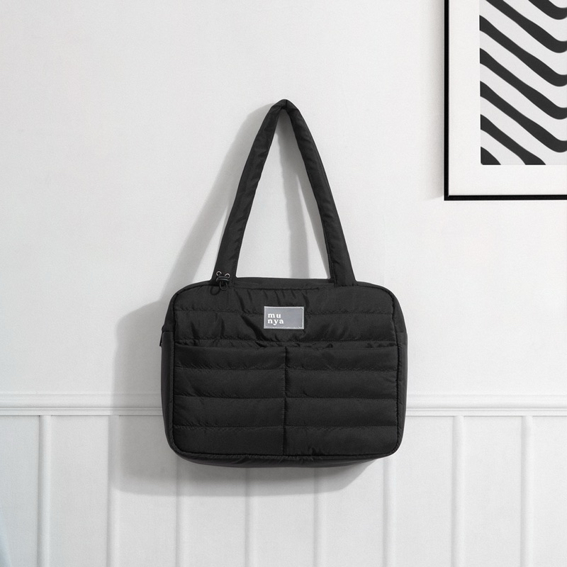 Little Munya Midi Puffy Diaper Bag Tas Bayi Tote Bag