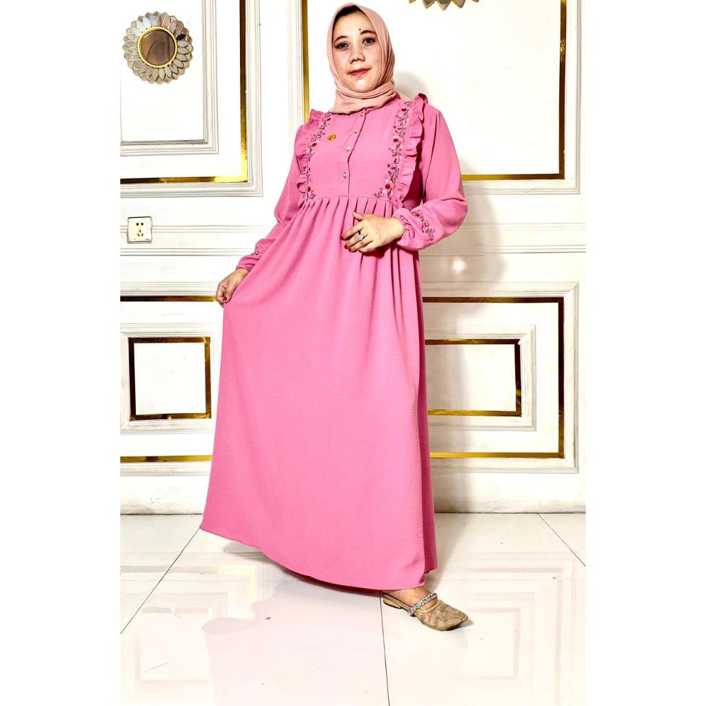 BAJU MUSLIM NADHIFA/DRESS NADHIFA/GAMIS TERBARU NAHIFA
