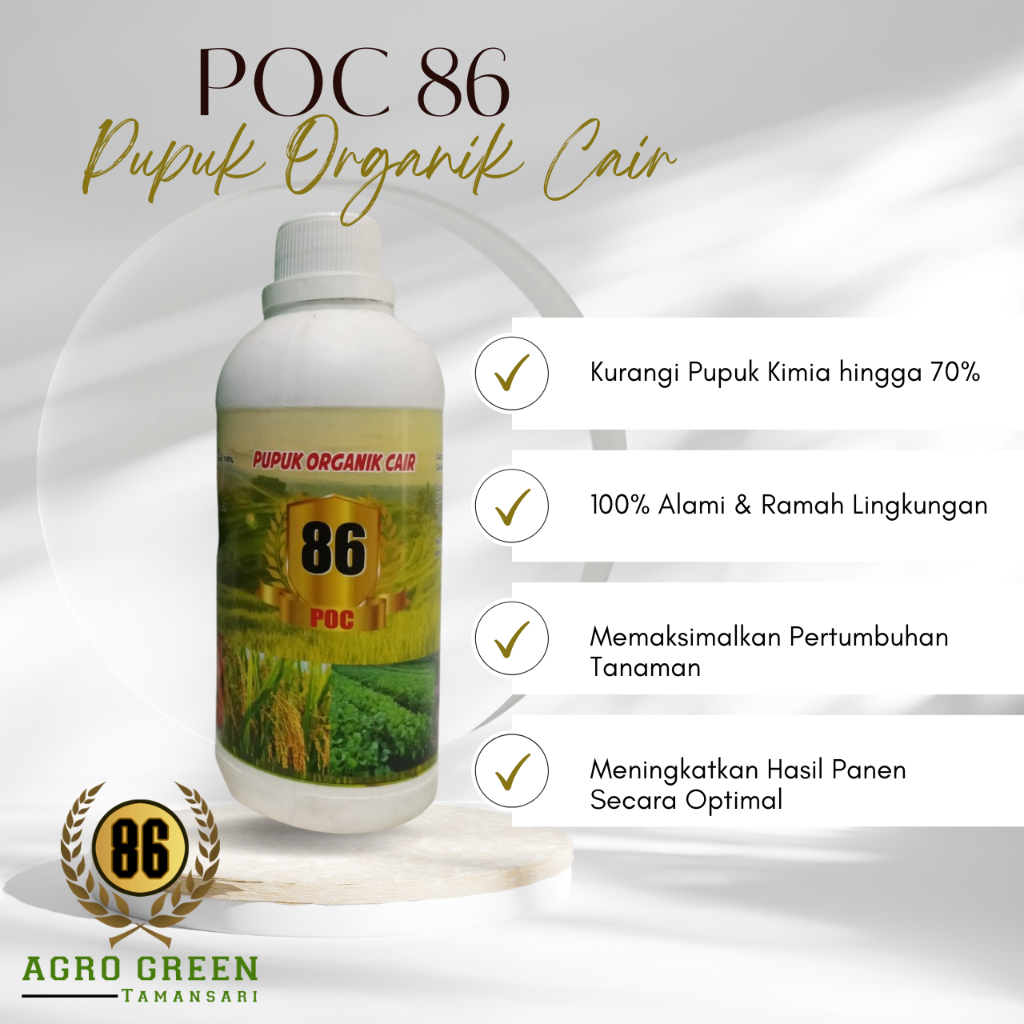 POC PESTISIDA ORGANIK UNTUK SEMUA HAMA POC 86