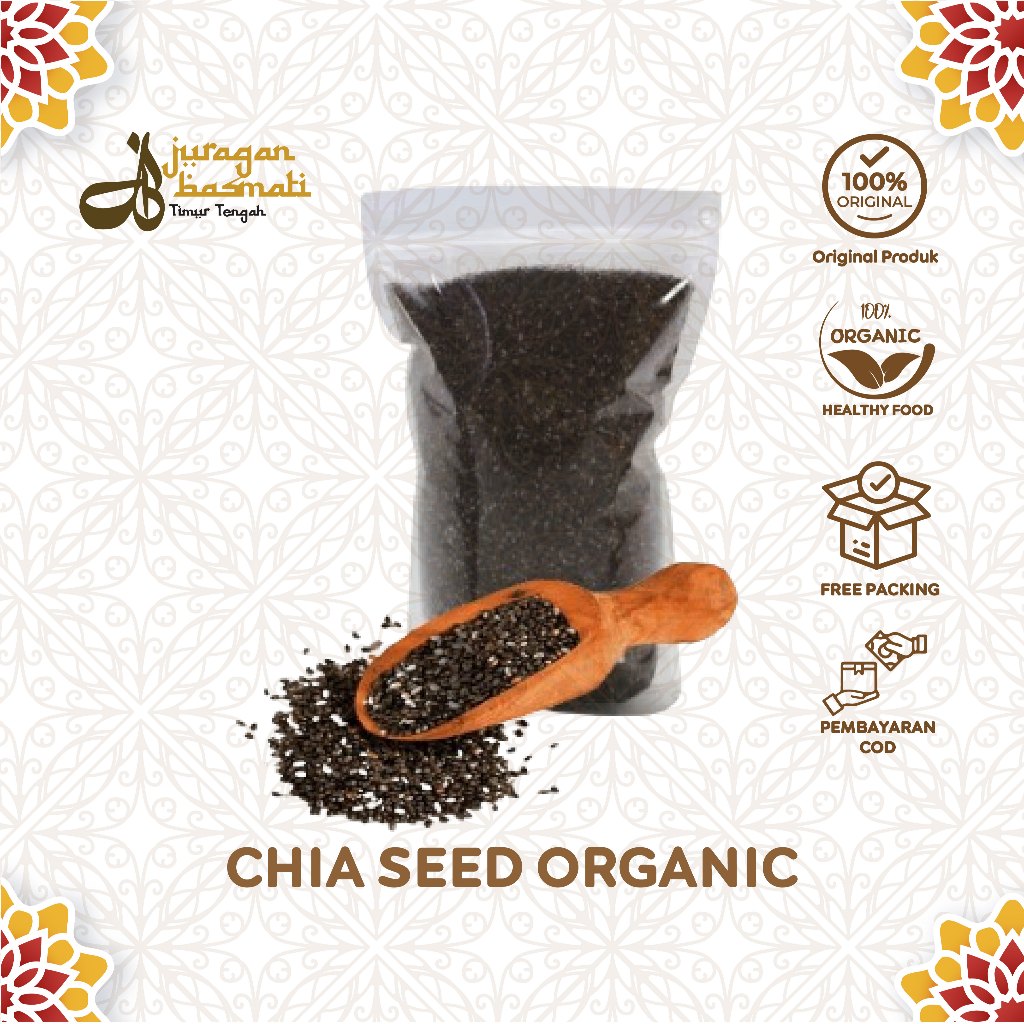 

Organic Chia Seed 1kg Dan 500gr