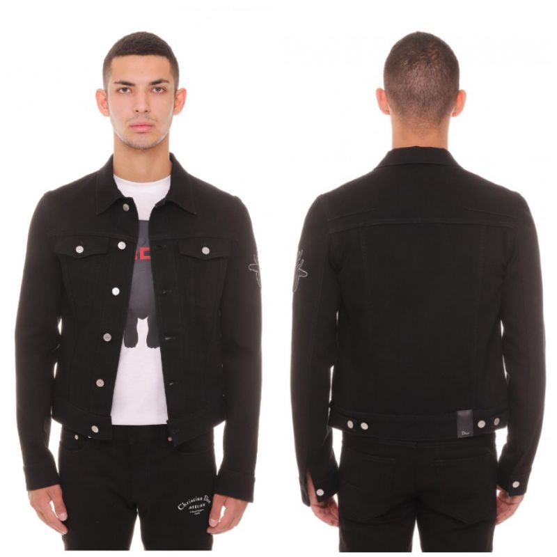 Dior Homme Patch Denim Jacket 863C414W0793