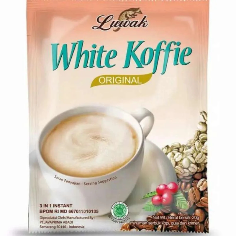 

Luwak White Koffie Original 10x20gr Renceng - Coffee