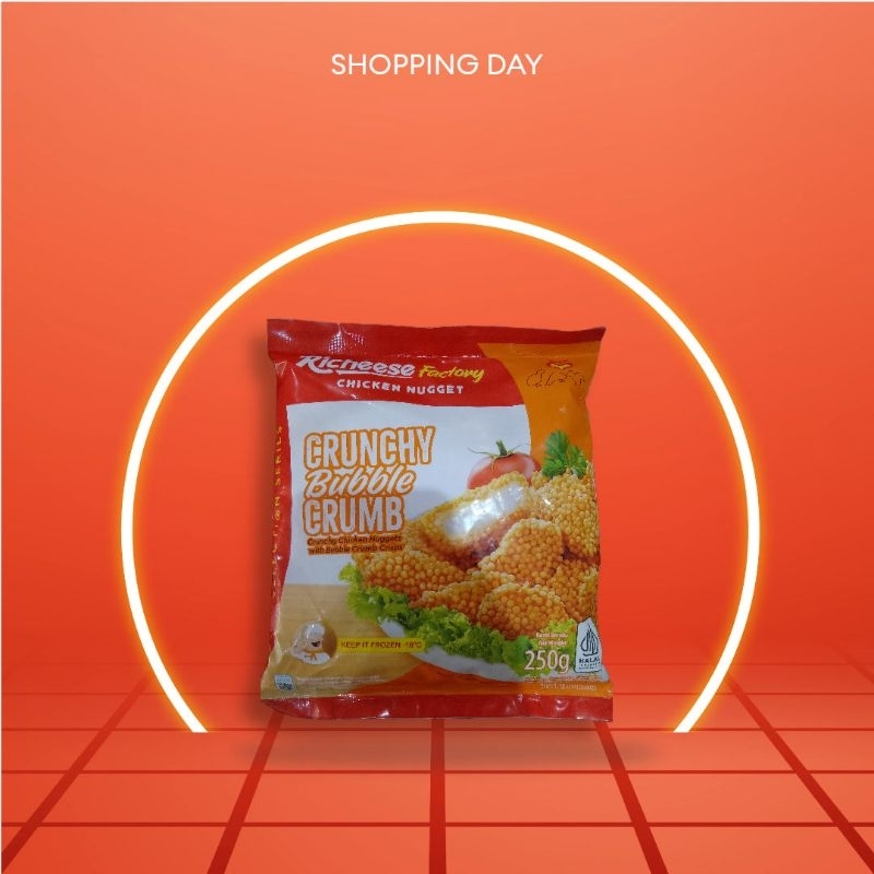 

RICHEESE CHICKEN NUGGET CRUNCHY BUBBLE CRUMB 250g