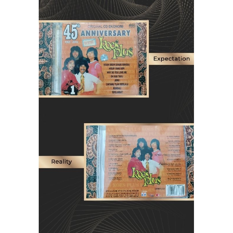CD audio 45 anniversary Koes plus vol 1