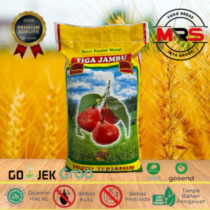 

BERAS PREMIUM CAP TIGA JAMBU 5KG/10KG/20KG