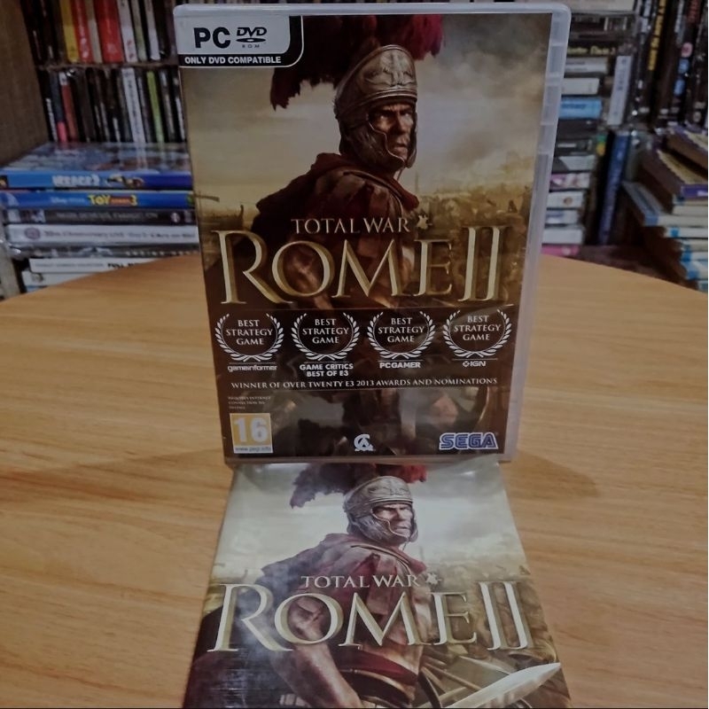 DVD GAME PC ORI Rome II Total War