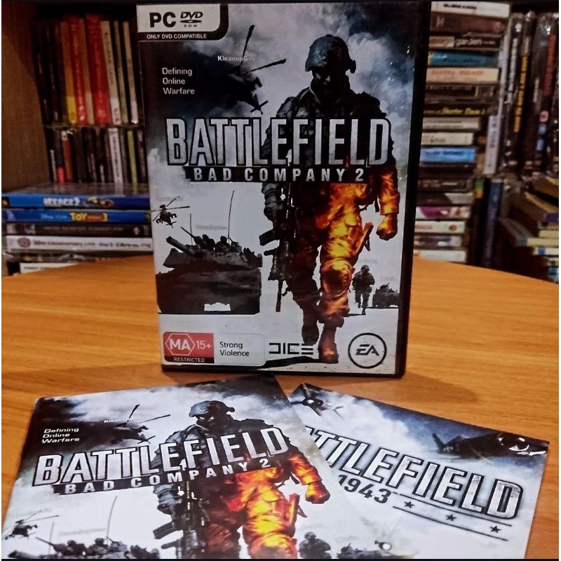 DVD GAME PC ORI Battlefield Bad Company 2