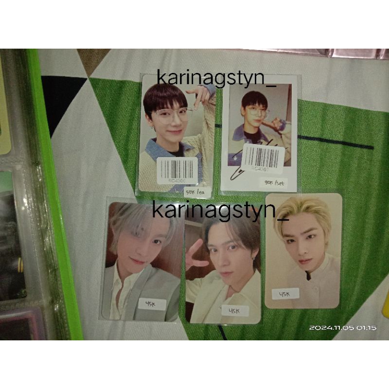 WAYV - Ten SOLO Album POB KMS - Xiaojun Hendery Yangyang GIVE ME THAT Album POB Mumo