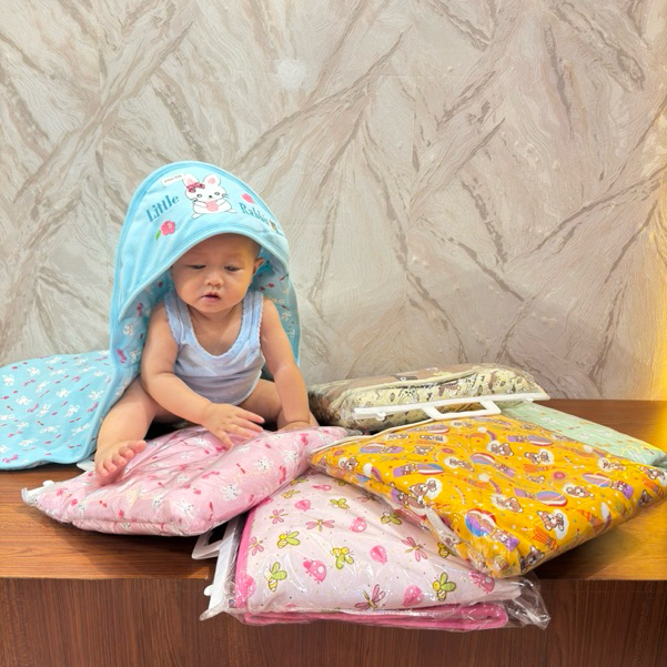 Selimut Bayi Baru Lahir | Selimut Topi Bayi Baru Lahir | Baby Blanket Newborn selimut topi karakter