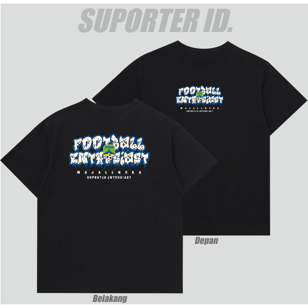 Kaos Suporter Persima Majalengka Tshirt Majalengka Suporter Enthusiast