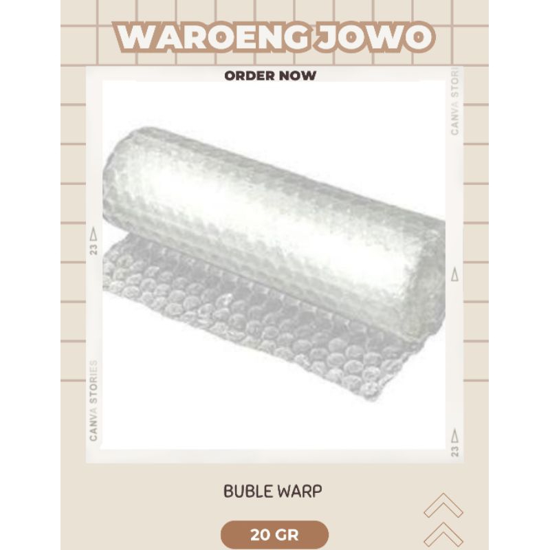 

Extra Bubble Warp Tambahan