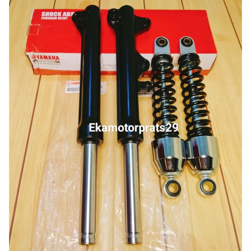 As Shock Depan + Tabung Sepasang + Shock belakang Yamaha Vega R new, Vega ZR, Jupiter Z1, Jupiter z