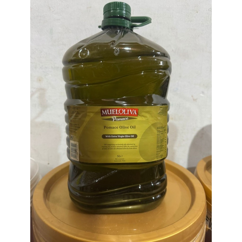 

Pomace Oil Mueloliva / Minyak Zaitun Pomace Muelolive - 5 L